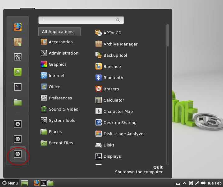 request username and password linux mint login